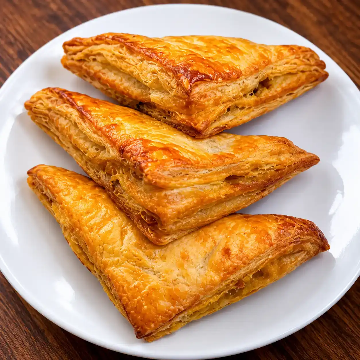 Vegetable Puff — Golden, buttery pastry encases a vibrant medley of garden-fresh at Apna Bazar - Eatery